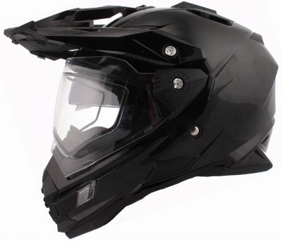 Шлем Sierra черный с пинлоком дефлектор дыхания